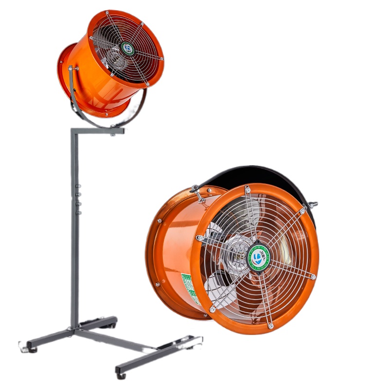 Intestine powder machine exhaust fan exhaust fan kitchen fryer range hood exhaust fan exhaust