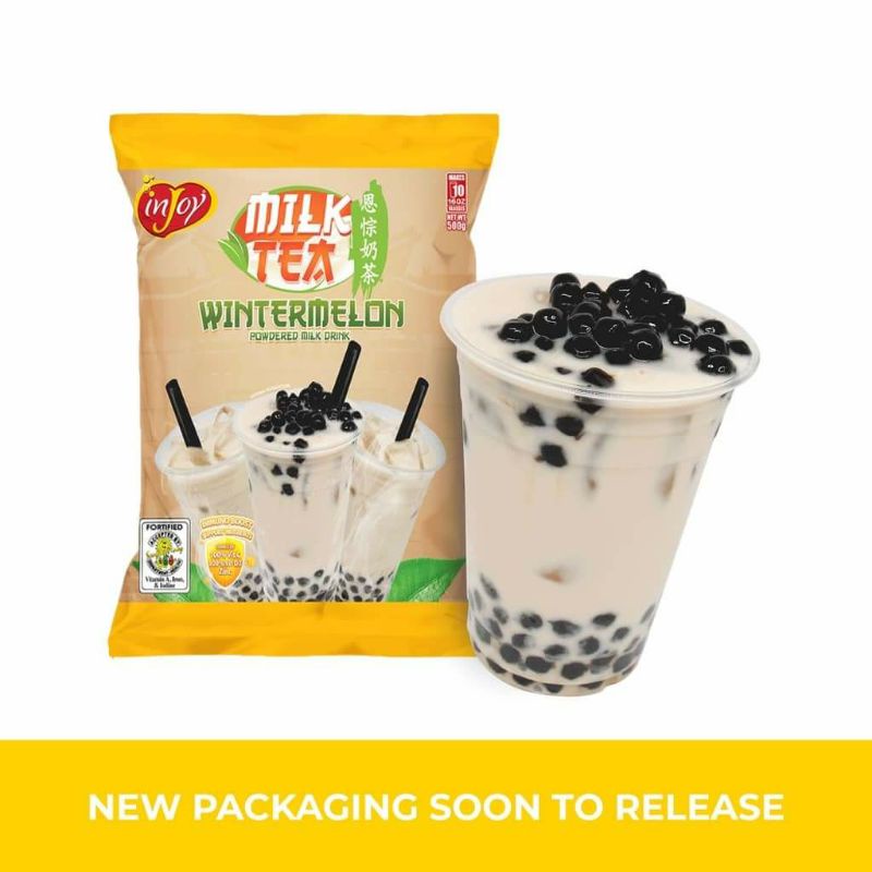 Injoy Milktea Powder 500g Instant Powdered Milktea Drink Wintermelon ...