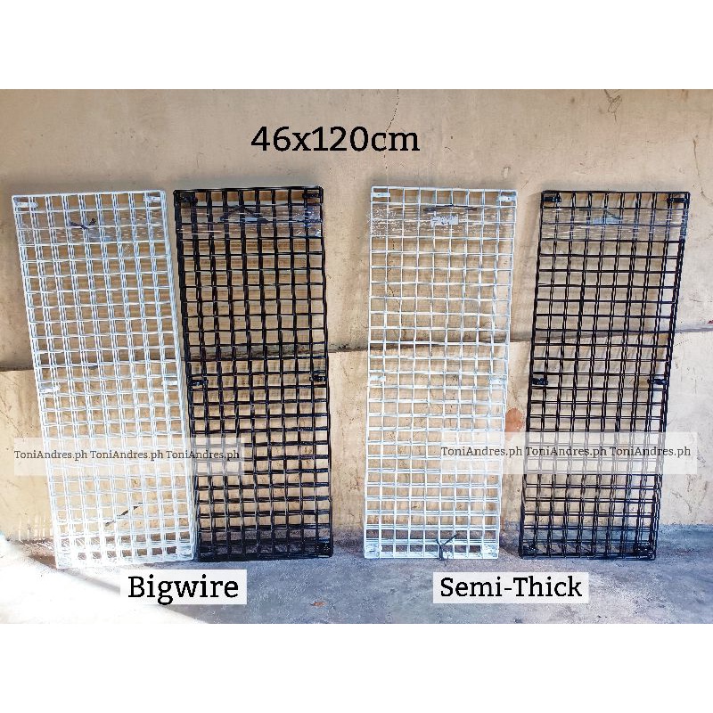 46x120cm Thick Wall Mount Screen Mesh Wire Metal Hanging Grid Wall Decoration Panel Shopee 7759