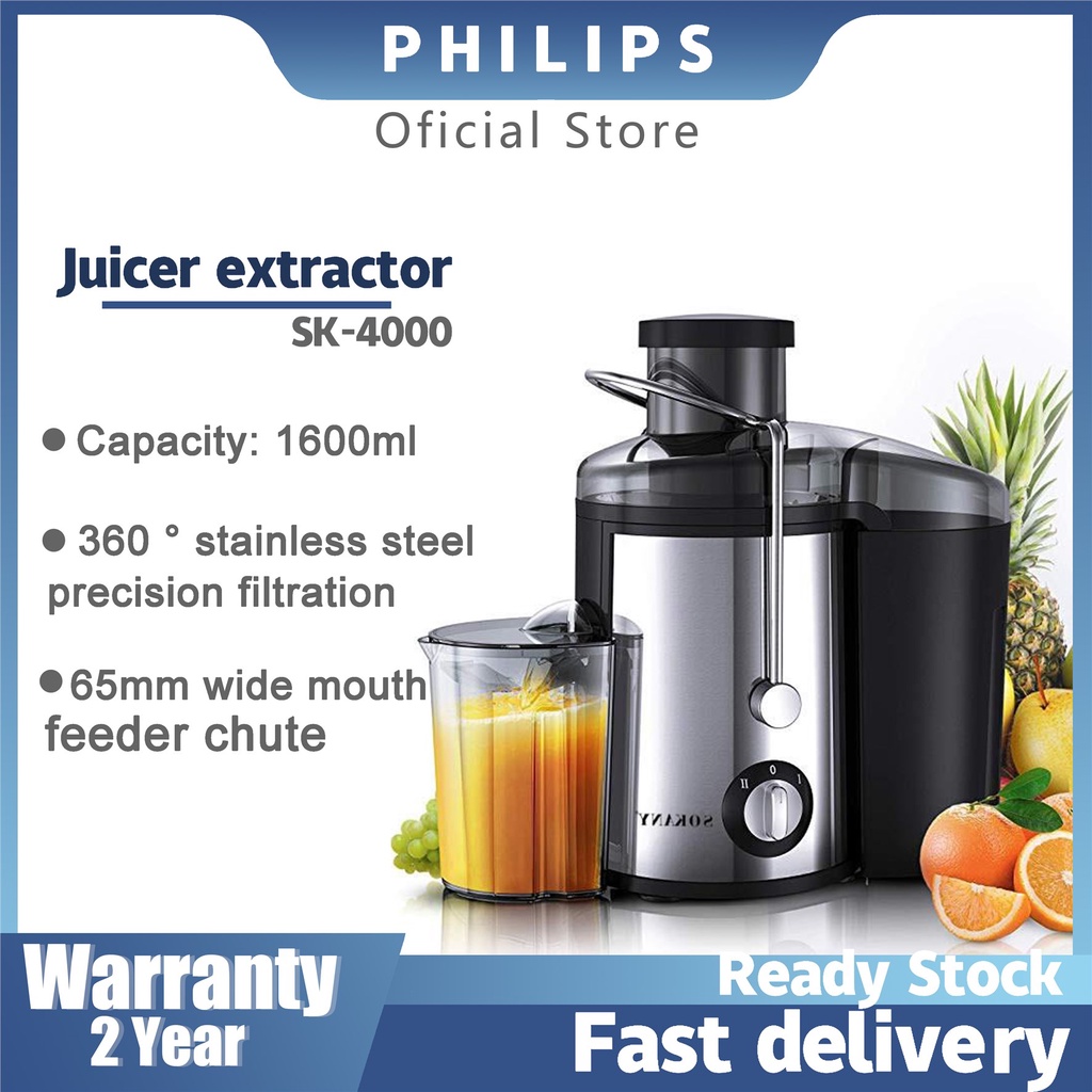 Sokany Philippines 1.5L Electric Juice Extractor Machine SK4000