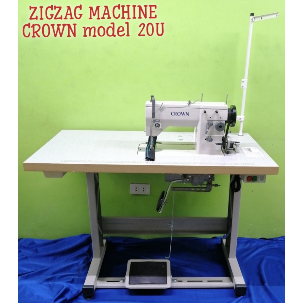 MACHINE/CROWN MODEL 20U ZIGZAG INDUSTRIAL SEWING MACHINE (BRAND NEW