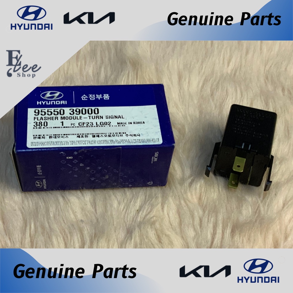 RELAY FLASHER TURN SIGNAL 9555039000 for Getz, Starex, Tucson | Shopee ...