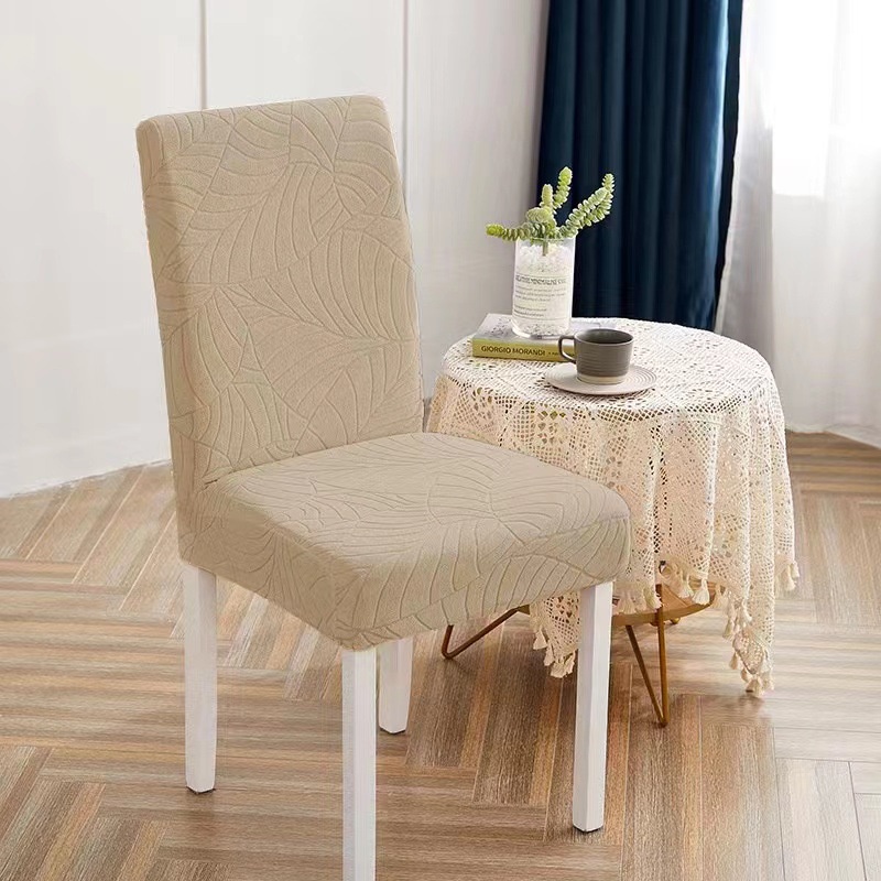 Piece Dining Chair Covers Jacquard Waterproof Chair Cover