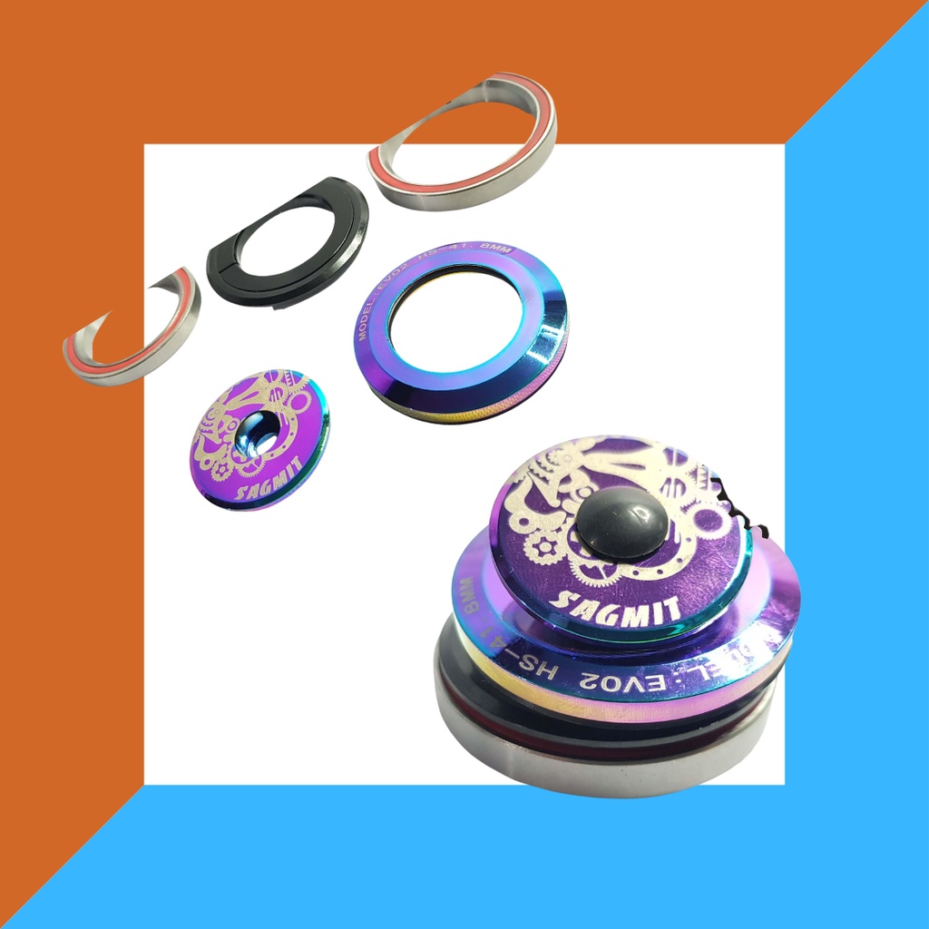 44MM 55MM 56MM 42 52MM SAGMIT HEADSET EVO 2 SEALED BEARING HEAD SET Shopee Philippines