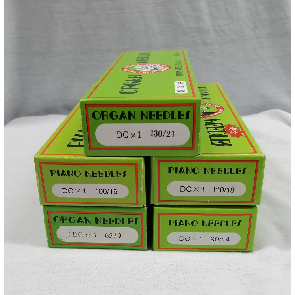 NEEDLES/PIANO NEEDLES DCX1 #9, 11, 14, 16, 18, 21 FOR EDGING SEWING ...