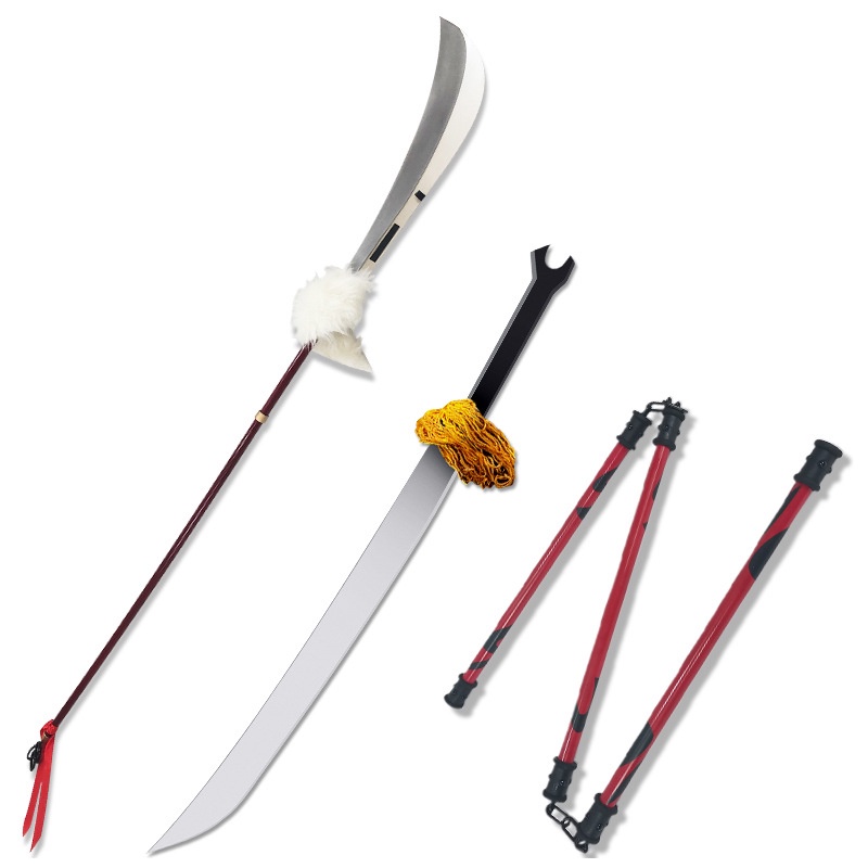 Anime Jujutsu Kaisen Zenin Maki Long Handle Sword Cosplay Weapon Anime ...