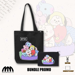 Bundle Promo - Mugmania - KPop Group Kim Taehyung Tote Bag and