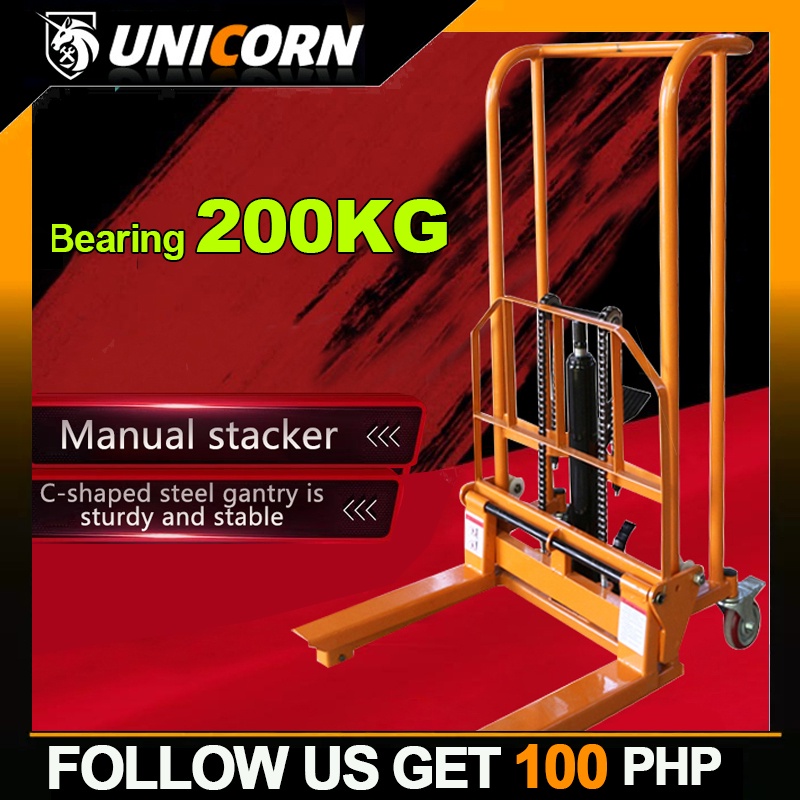 Forklift,hydraulic forklift, load 200kg,hydraulic trolley, hand lift, multipurpose trolley Hand