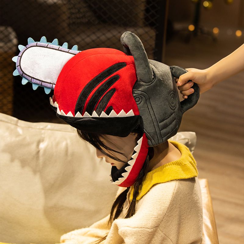 TwoDimensional Chainsaw Man Anime Merchandise Toy Headgear Messenger