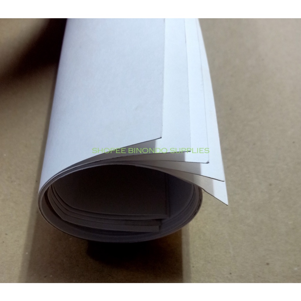 Vellum Board Bristol Board White Cartolina Size 334gsm 21"x28" makapal
