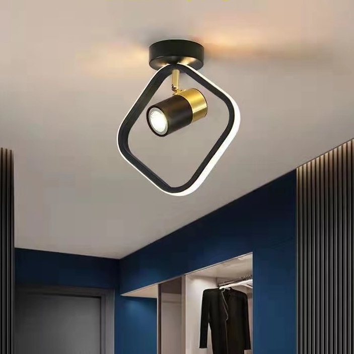 Fashion creative LED Nordic downlight spotlights corridor balcony