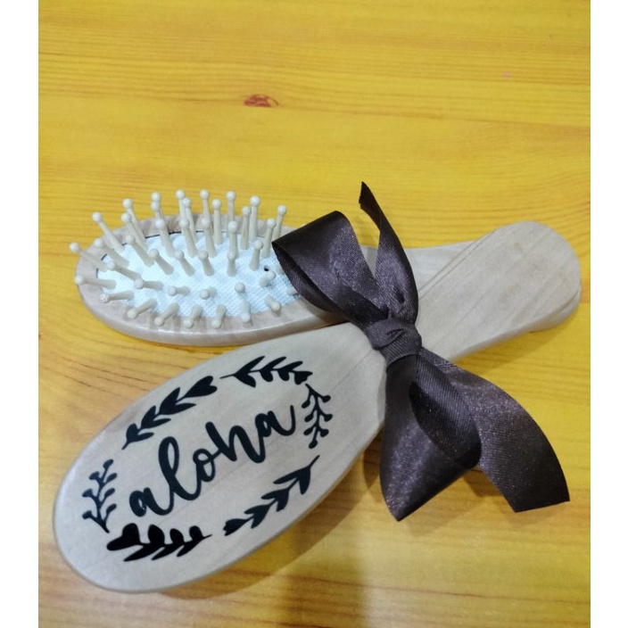 Personalized hair brush with names Shopee Philippines