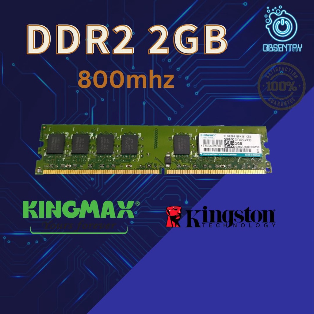 Desktop Ram Ddr2 2gb 800mhz Ram Memory Ddr 800 2gb 2GB DDR2 800