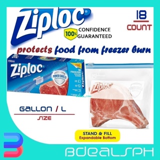 Ziploc Slider Freezer Gallon & Quart Bags w/ Power Shield Technology (104  ct.)