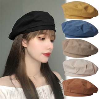 New Versatile Hat Women's Winter Korean Version Casual Peaked