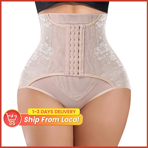 One piece abdominal tightening and shaping one piece garment with a crotch  zipper and three row buckle corset for women - AliExpress