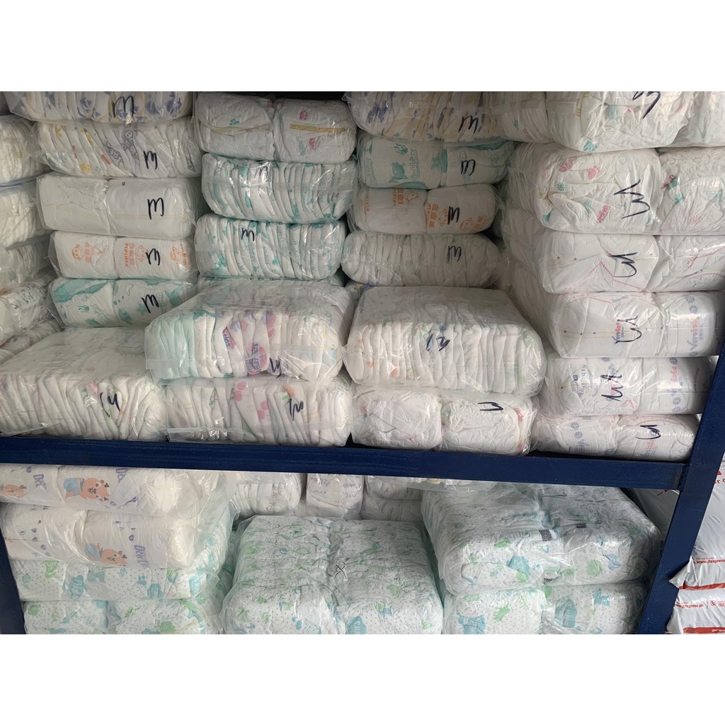 SMILEBaby 50PCS disposable diaper ( S,M,L,XL,XXL)TAPETYPE | Shopee ...