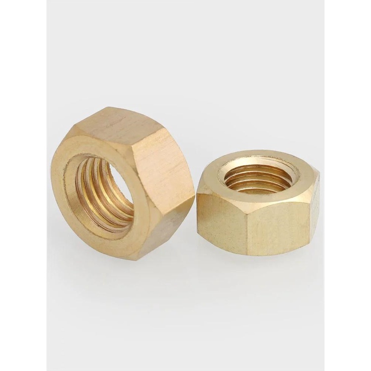 M1.4 M1.6 M2 M2.5 M3 M4 M5 M6 M8 M10 M12 Brass Copper Hex Hexagon Nut ...