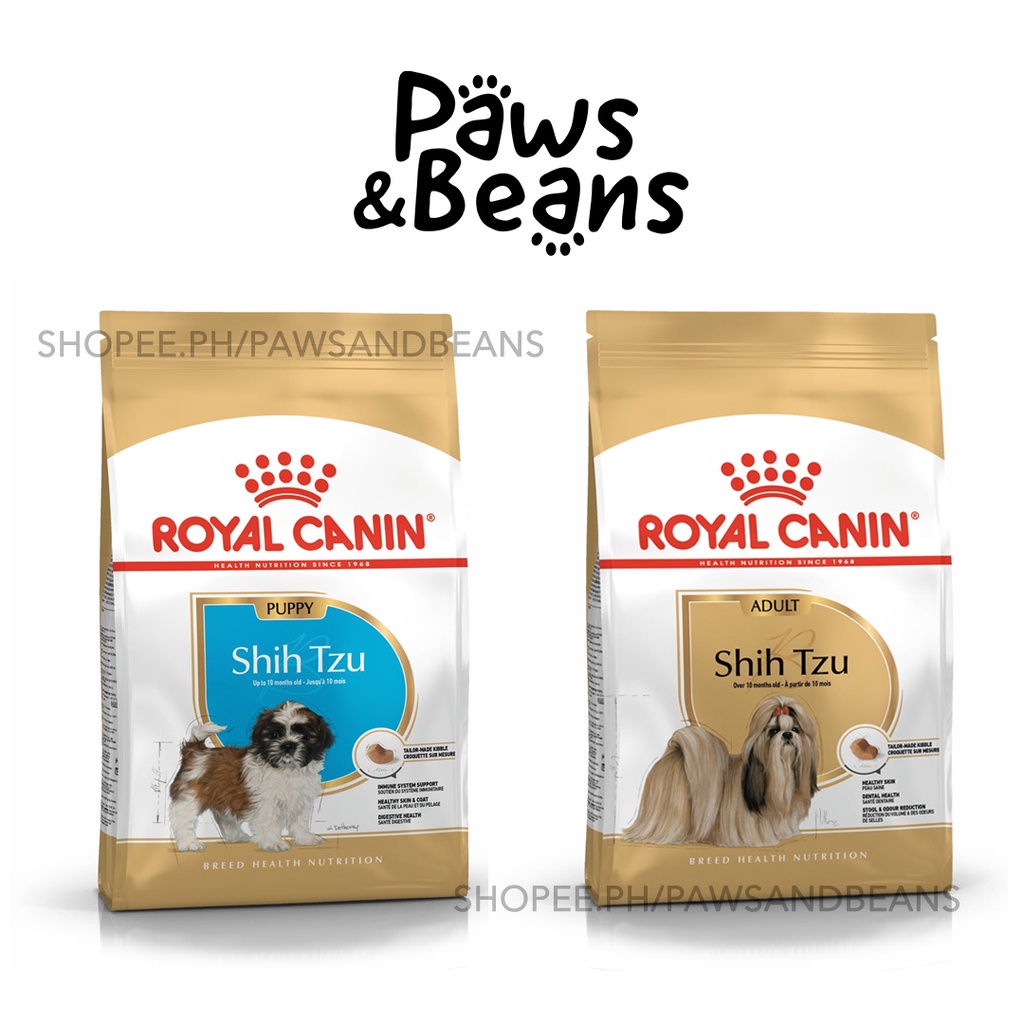 Royal Canin Shih Tzu Junior Puppy and Adult 500g Original Packaging Shih Tzu Dog Food