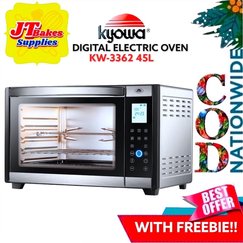 Kyowa Digital Electric Convection Oven Stainless Body Kw3362 45 Liters