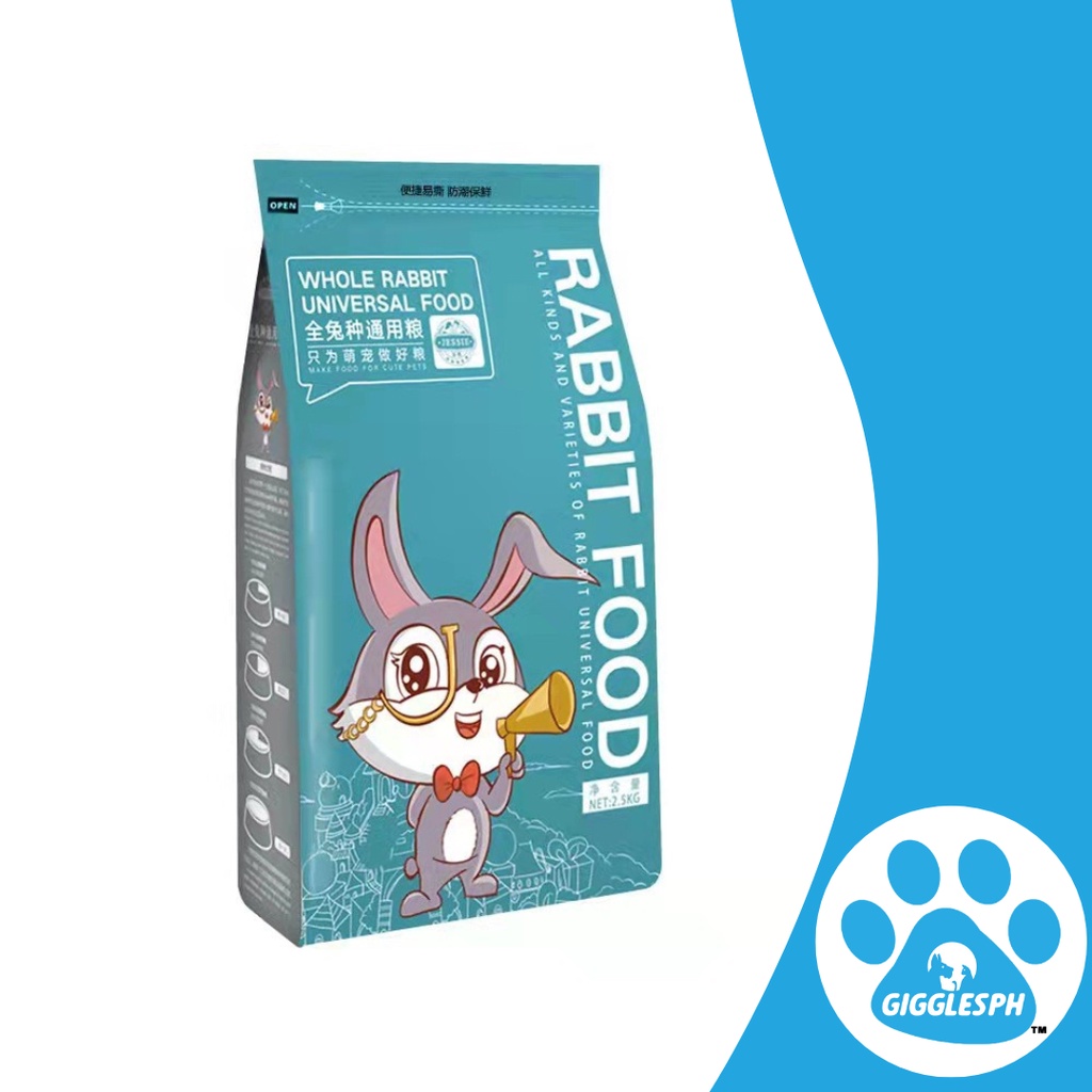 Jessie Whole Rabbit Universal Food 2.5kg | Shopee Philippines
