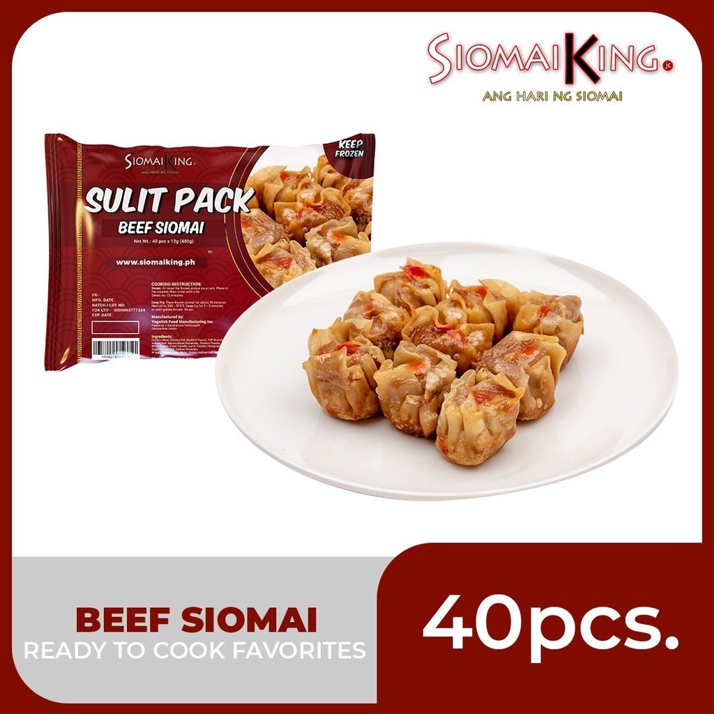 SIOMAI KING SULIT PACK BEEF SIOMAI Shopee Philippines