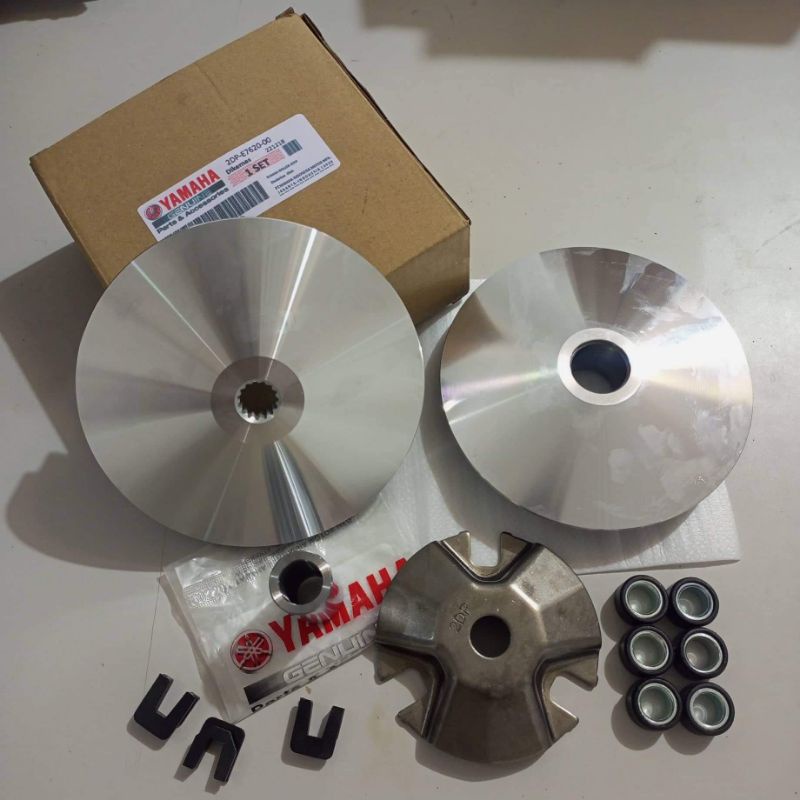 Yamaha Pulley Set 2DP Yamaha Nmax V1 V2/Aerox V1 V2. Shopee Philippines