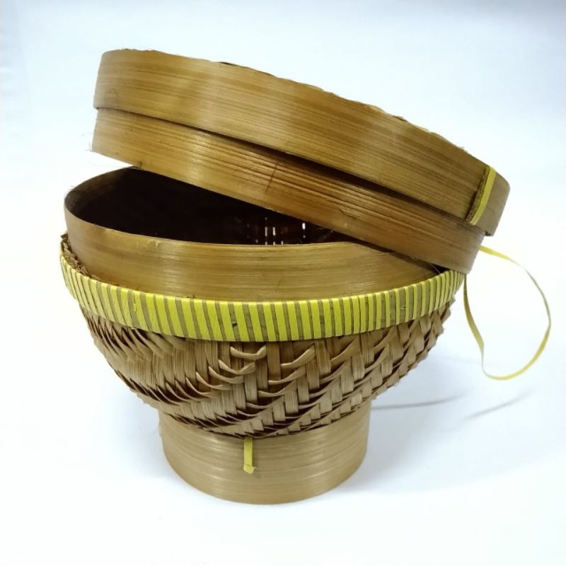 Bamboo Rice Basket Complete With Fumigation Lid Shopee Philippines