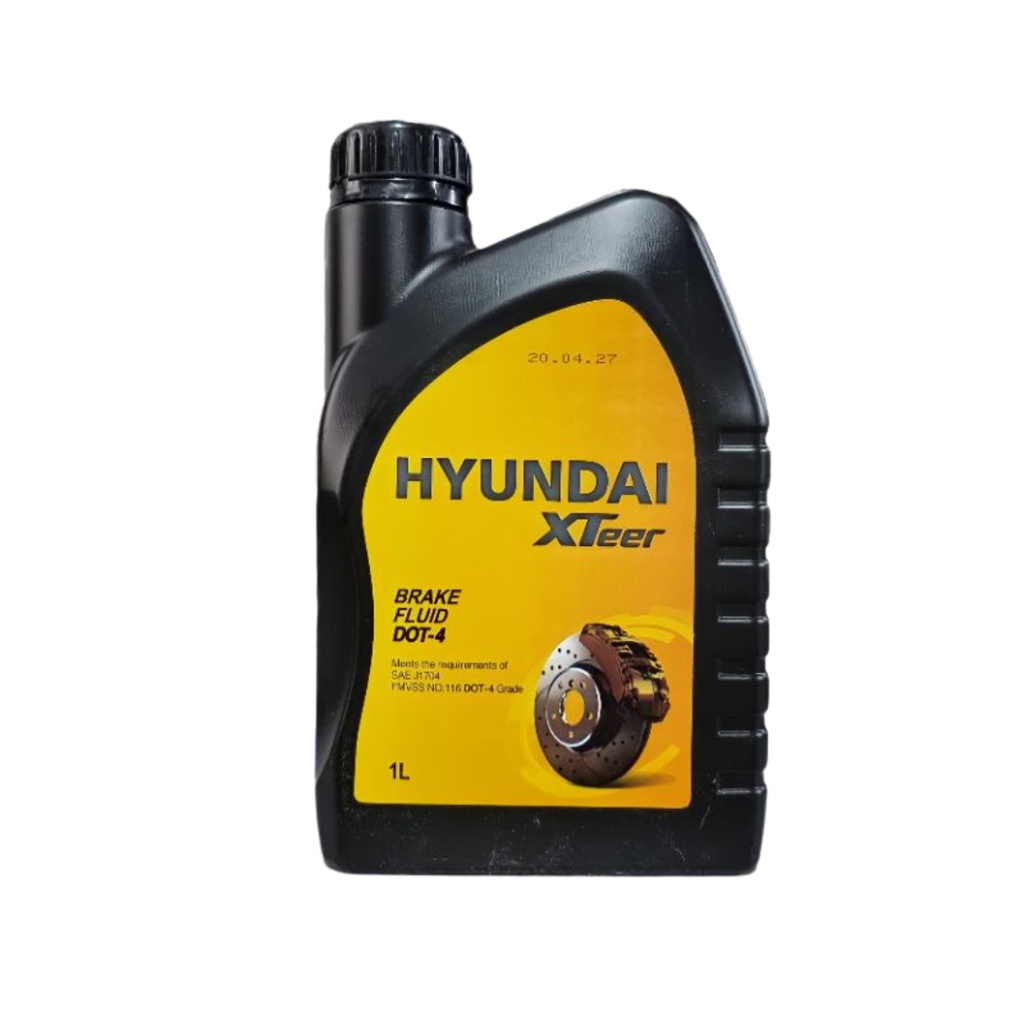 HYUNDAI Brake Fluid DOT4 1L Shopee Philippines