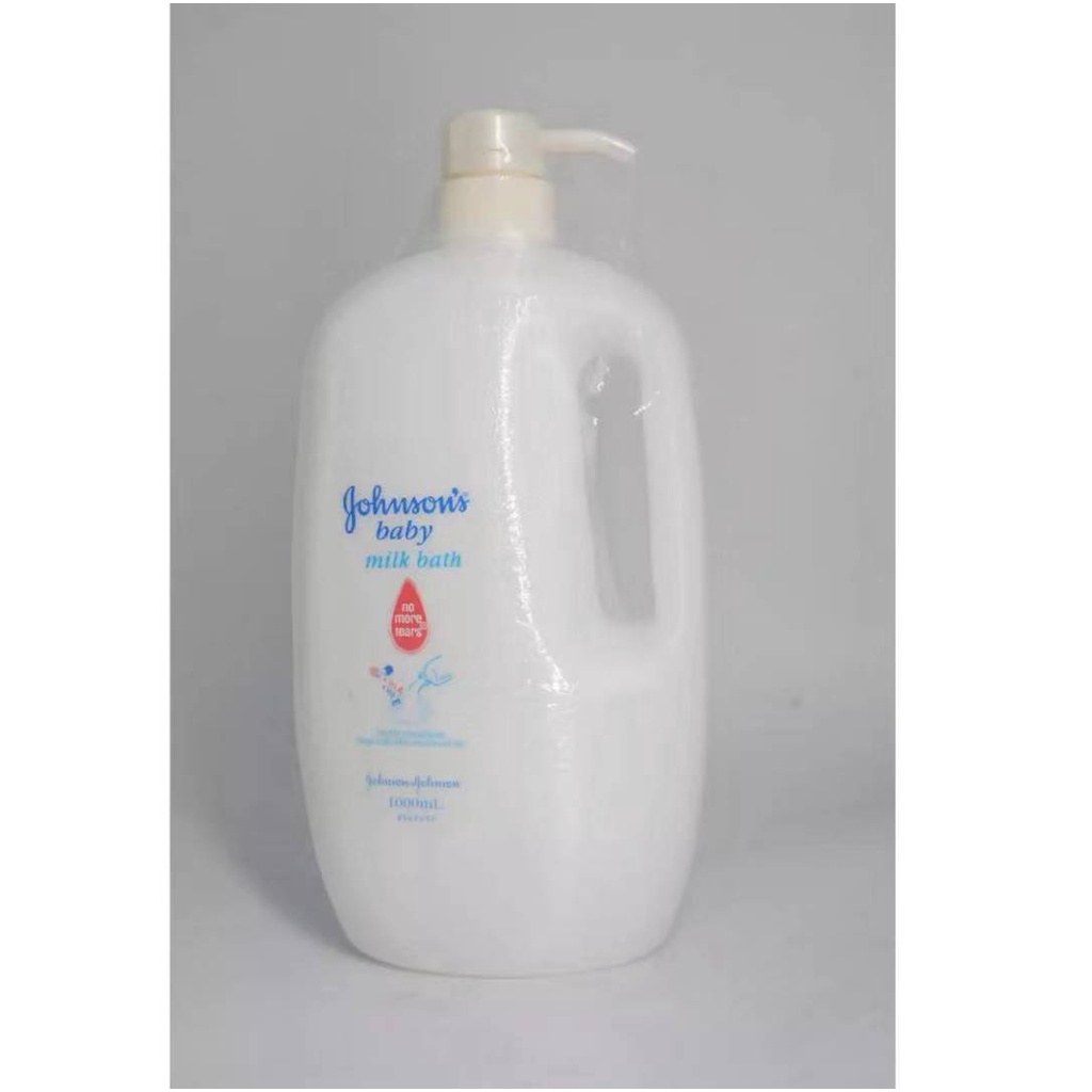 Johnsons Baby Milk Bath 1000ml Shopee Philippines