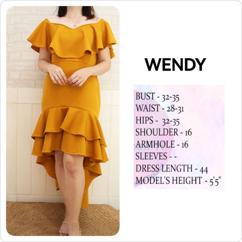 MUSTARD YELLOW Filipiniana Gown with Slit | Bridesmaid, Ninang, Wedding,  Prom, Graduation Dress | Shopee Philippines