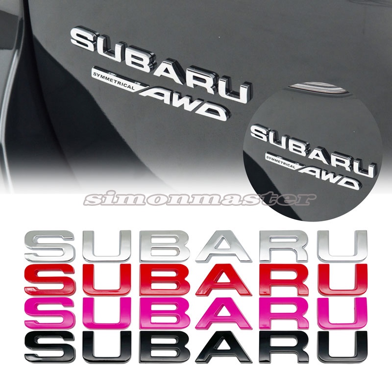 Modified Metal Car Body Emblem Sticker Auto Trunk Decorative Badge ...