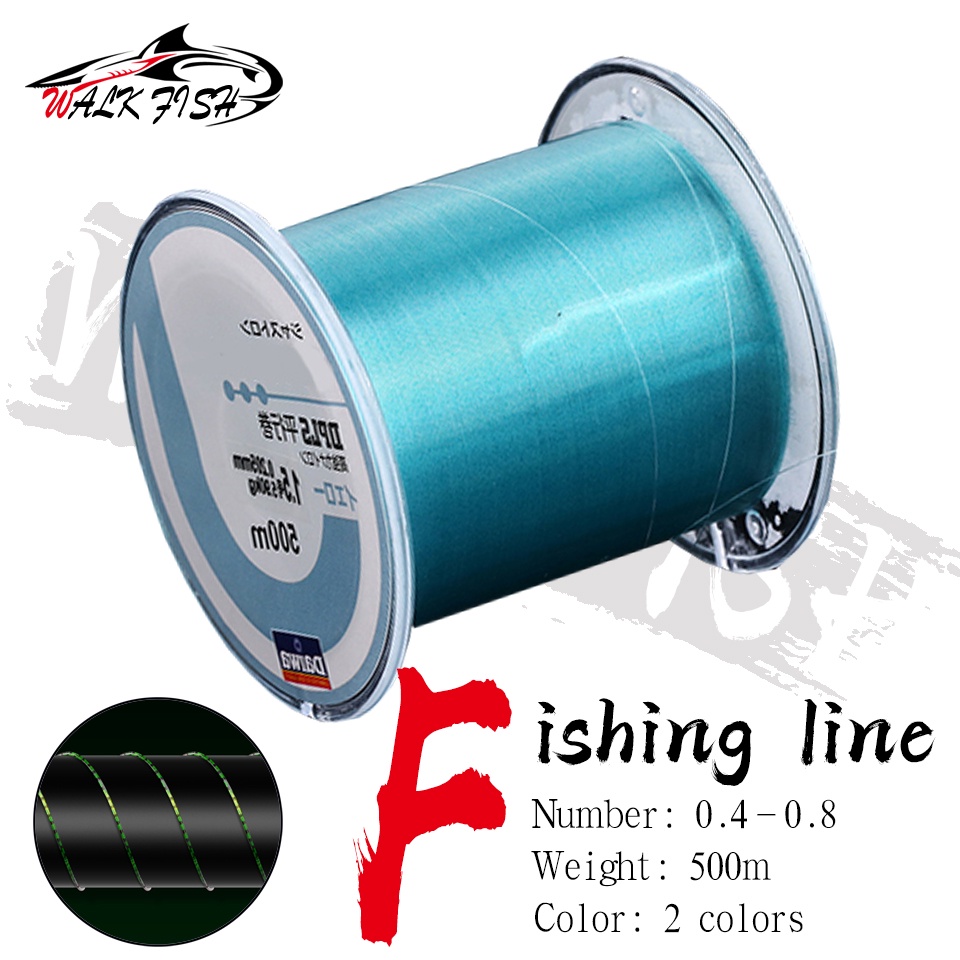 WALK FISH 500m Invisible Fishing Line Spoted Line 3D Bionic