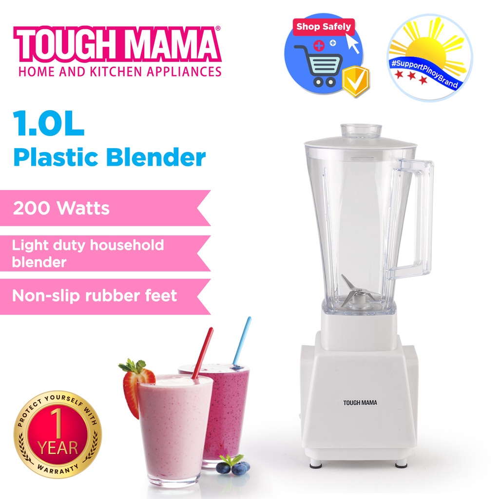 Tough Mama NTMPB3 Plastic Blender 1000mL (White) Shopee Philippines