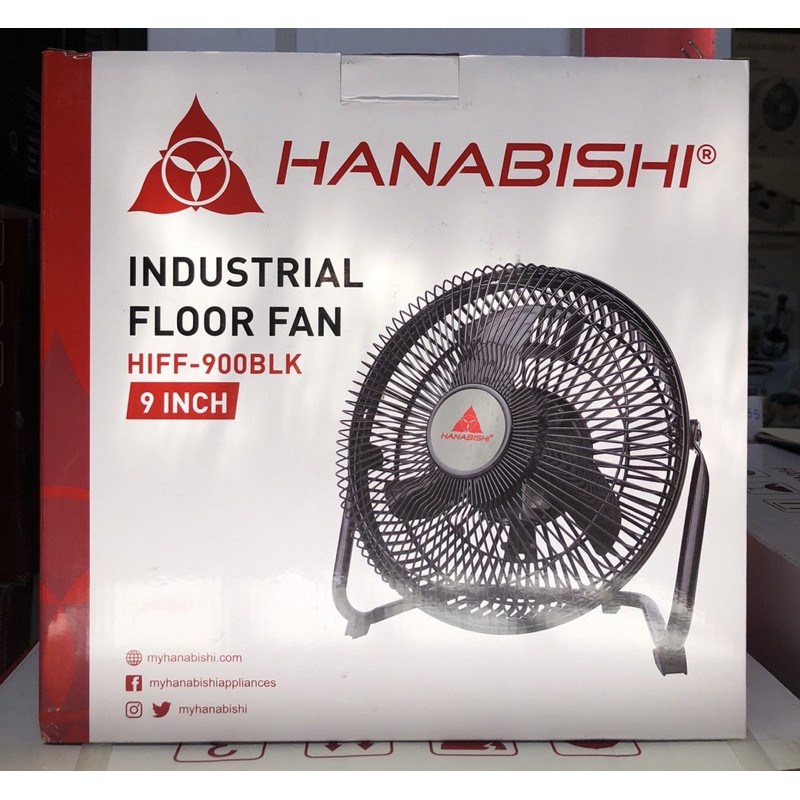 hanabishi electric fan ！ Hanabishi Industrial Floor Fan 9 inches HIFF