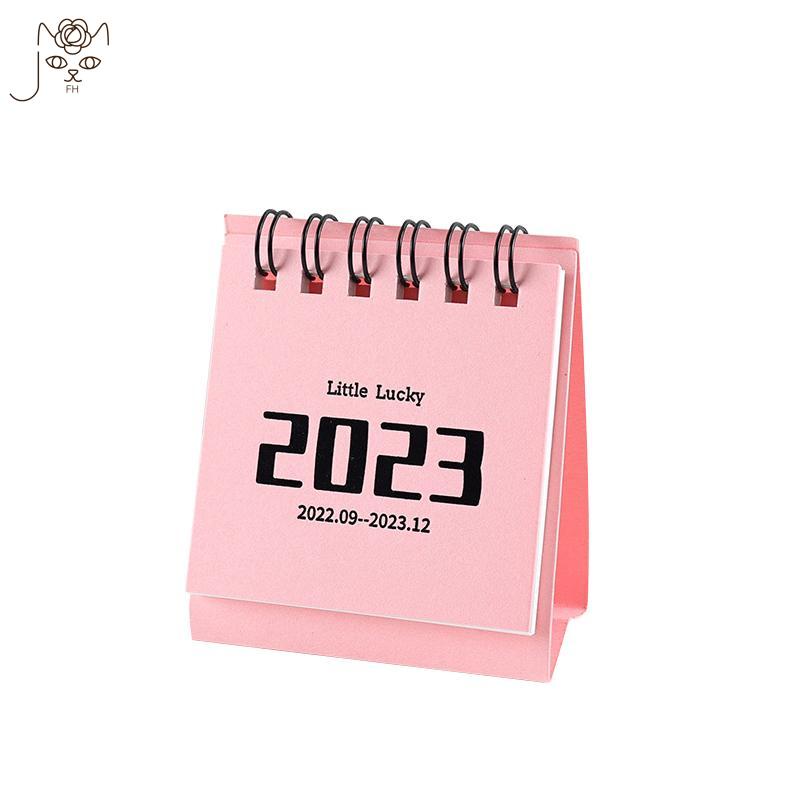 Portable Mini 2023 Year Desk Calendar Daily Planner Timetable Small ...