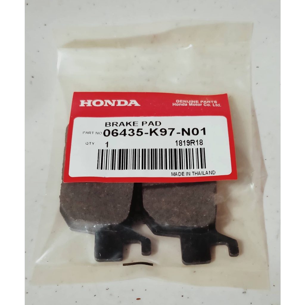 REAR BRAKEPAD HONDA PCX - Made in Thailand - 06435-K97-N01 | Shopee ...
