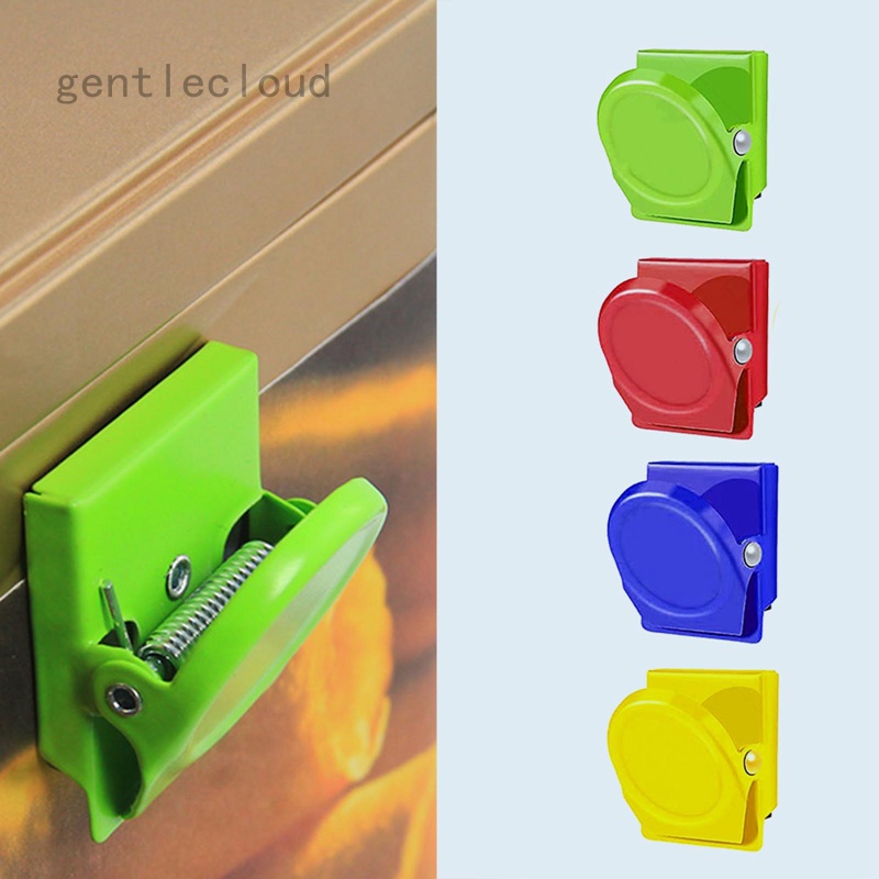 GC Whiteboard Wall Magnetic Memo Note Colored Magnetic Metal Clips ...