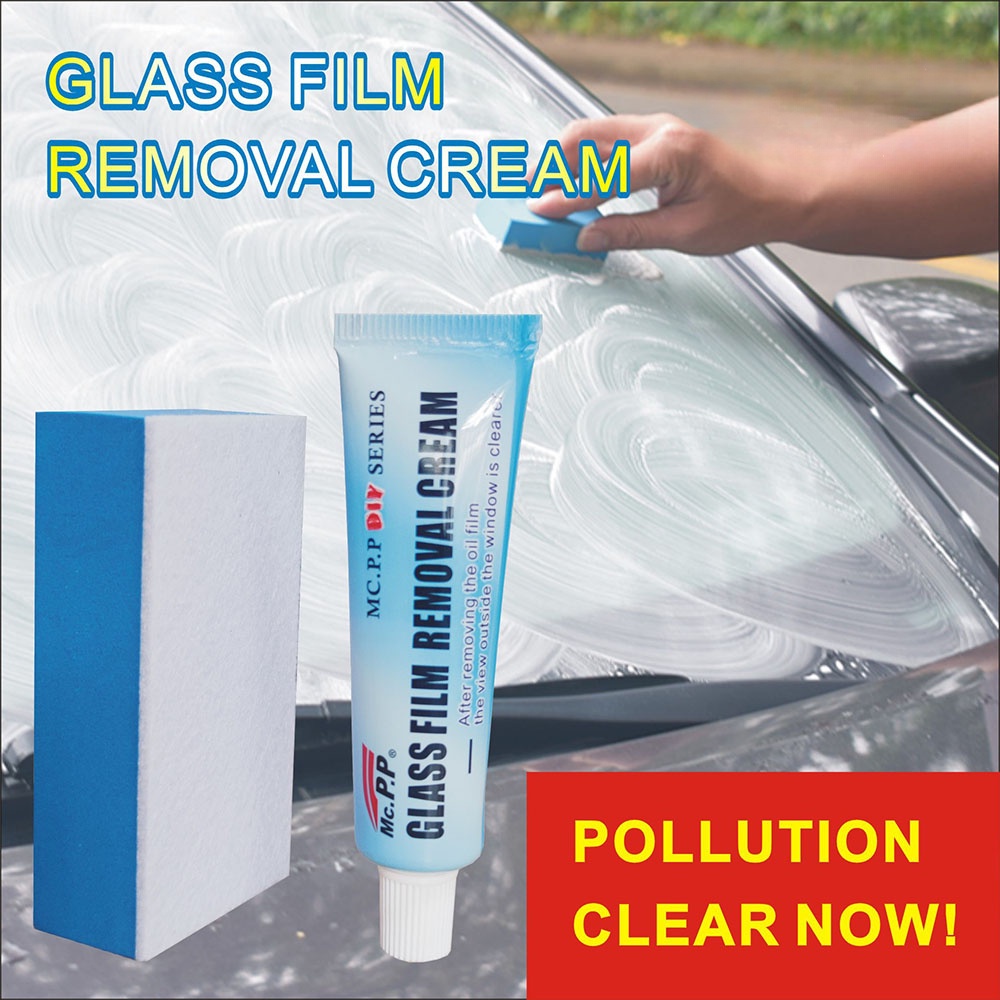 Cleaning Agent Car Glass Polishing Degreaser Cleaner Oil Film Clean