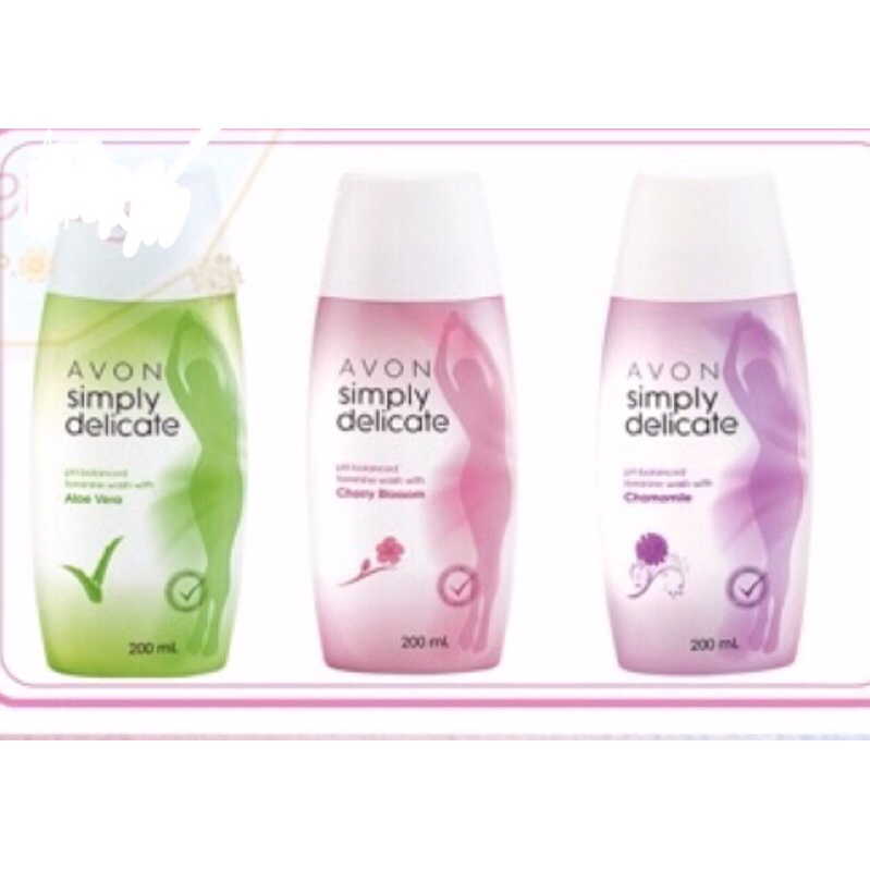 Avon Simply Delicate PHBalanced Feminine Wash 200ml Shopee Philippines