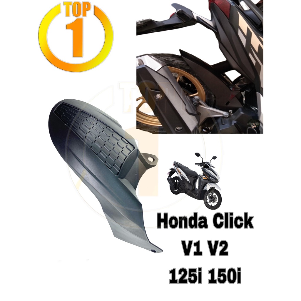 TOP1PH Honda Click 125i 150i V1 V2 Rear Fender Tire Hugger Mudguard ...