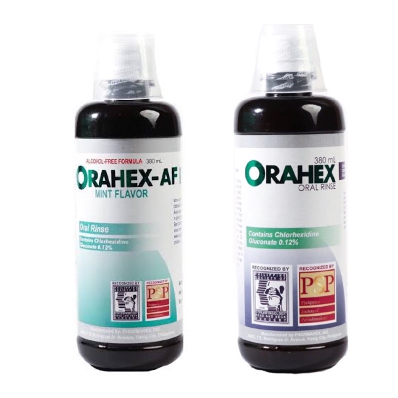 Orahex Mouthwash 380ml Shopee Philippines