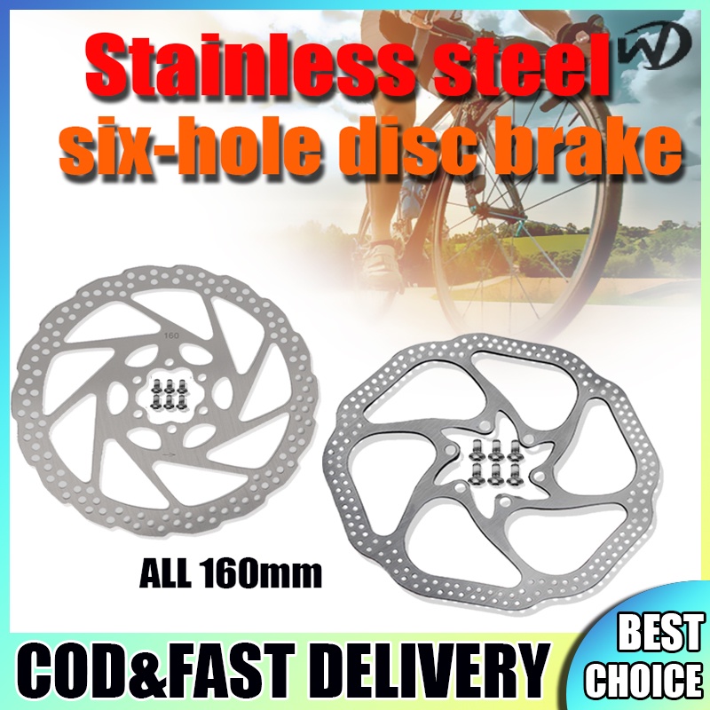 WD steel disc brake set 160mm hs1&rt56 spokes rotor mtb disc break bike ...