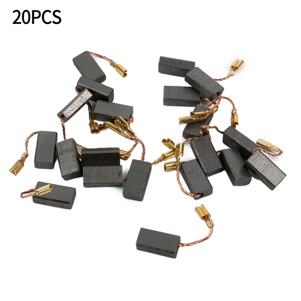 20PCS Carbon Brushes For Motor Bosch Angle Grinder 15mm x 8mm x 5mm