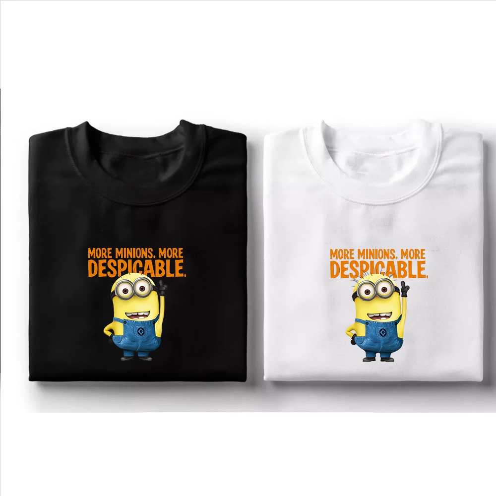 COD Minions Tshirt Minimalist Design for Men Women Round Neck Shirt ...