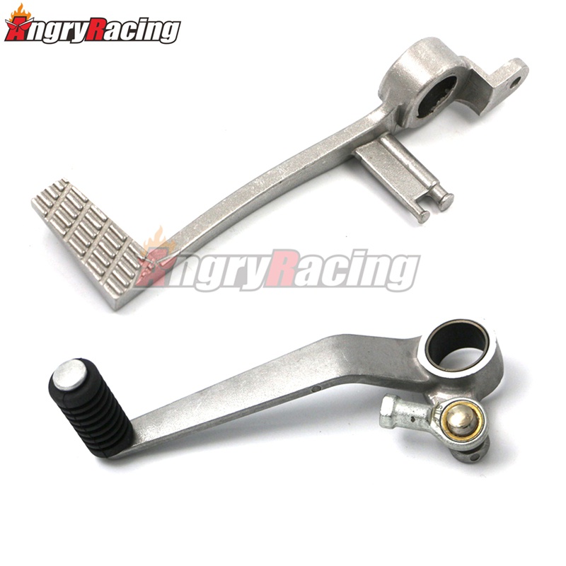 ☁Motorcycle Gear Shift Lever Shifter Foot brake Pedal For Suzuki