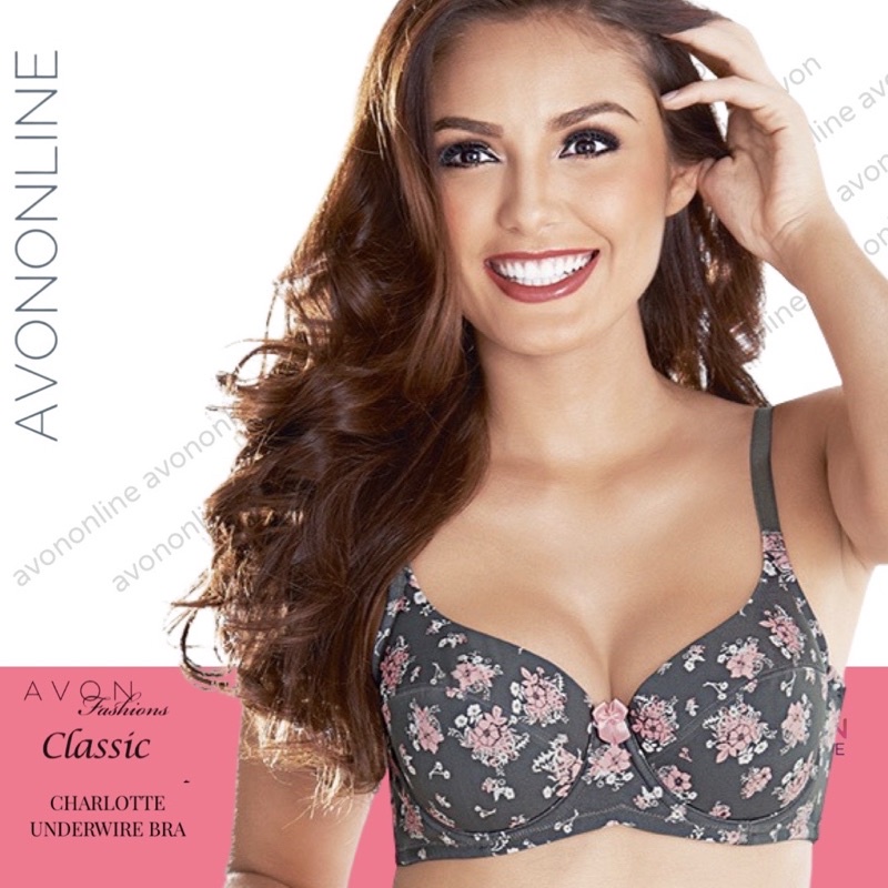 Buy Avon Brassiers Moulded Full Cup Non Wired Bra Grey at