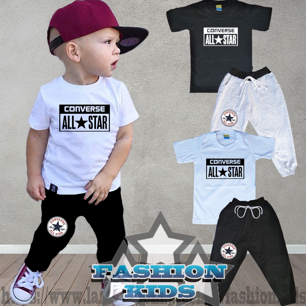 Baby boy 2024 converse outfit