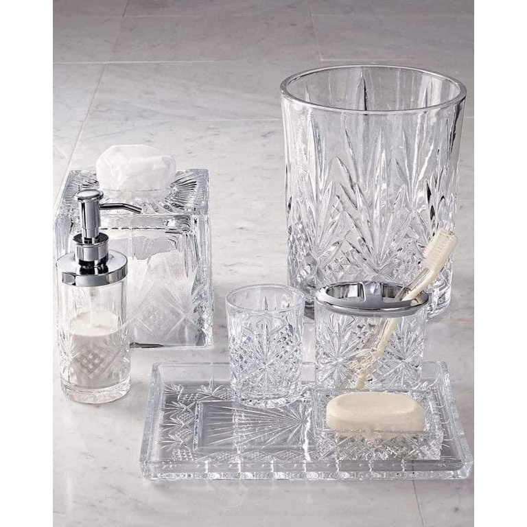 Premium GODINGER DUBLIN Crystal Soap Dispenser Genuine Product