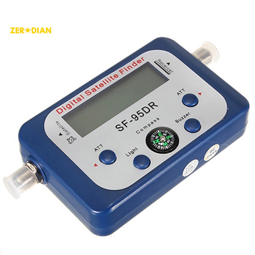 Zero Satellite Finder Aerial Terrestrial TV Antenna Satellite Signal Strength Meter Professional